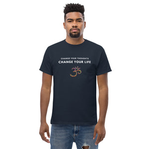 Change Your Thoughts Change Your Life Unisex 100% Cotton Tee